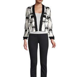 Alexis Boatan Diamond Tassel Knit Jacket